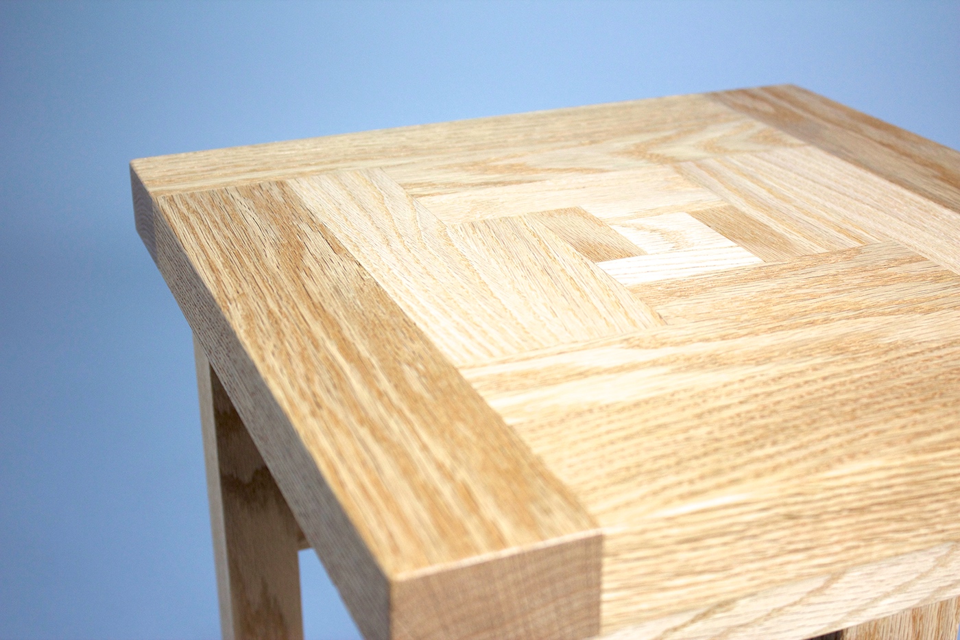 Joinery furniture chair stool pratt industrial design  red oak oak wood woodworking