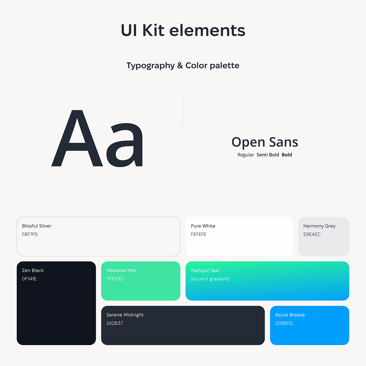 UI Kit elements