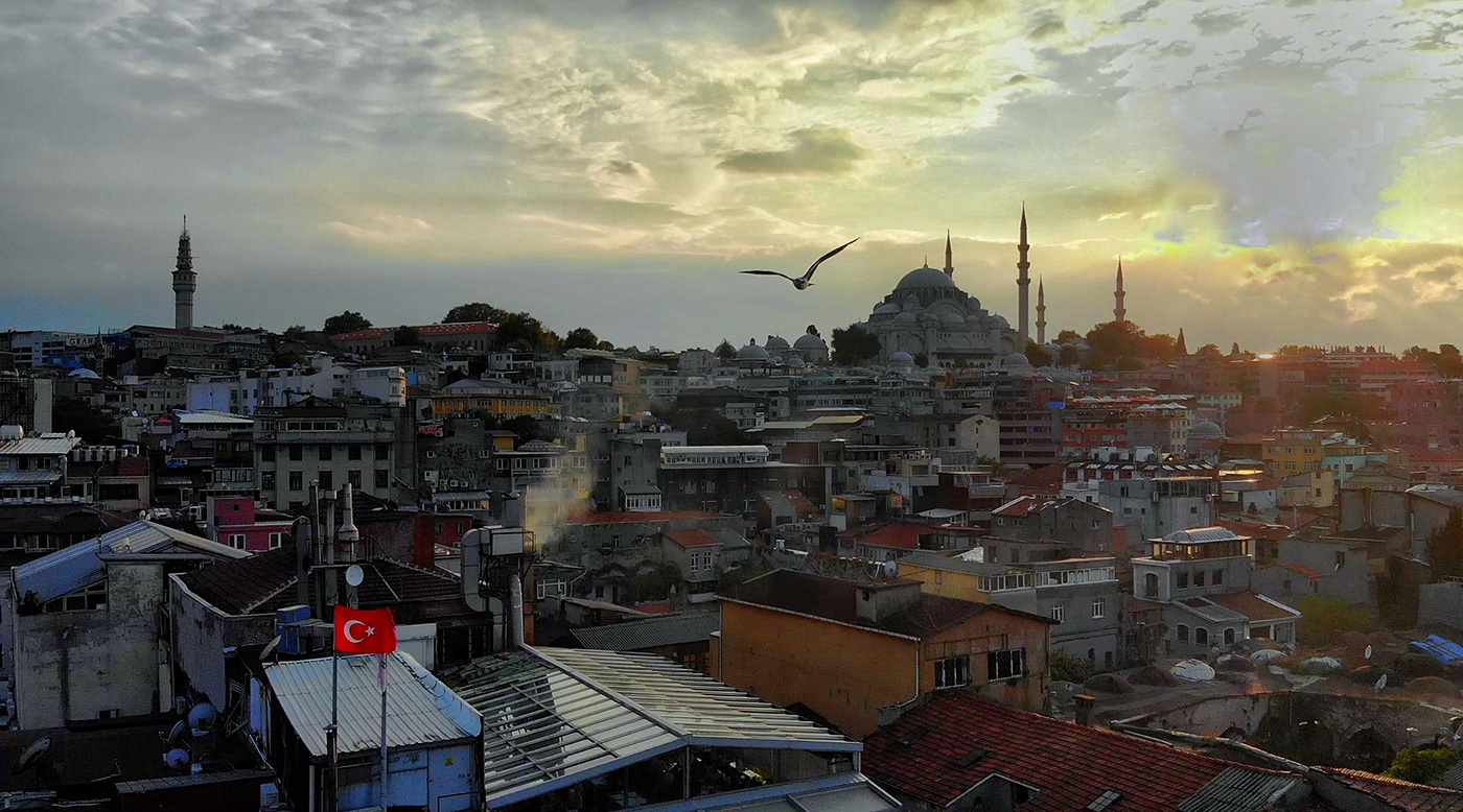 drone mavicair istanbul turkey