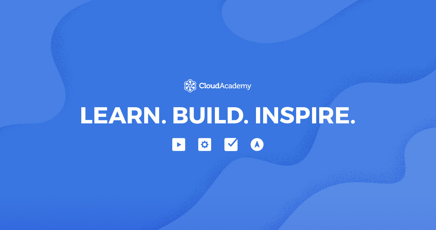 ILLUSTRATION  cover flat geometric cloud Technology academy content library