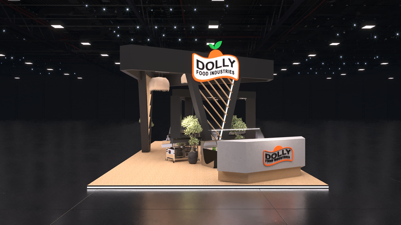 booth booth design exhibition stand visualization 3ds max corona Exhibition  Exhibition Design  Exhibition Booth Stand