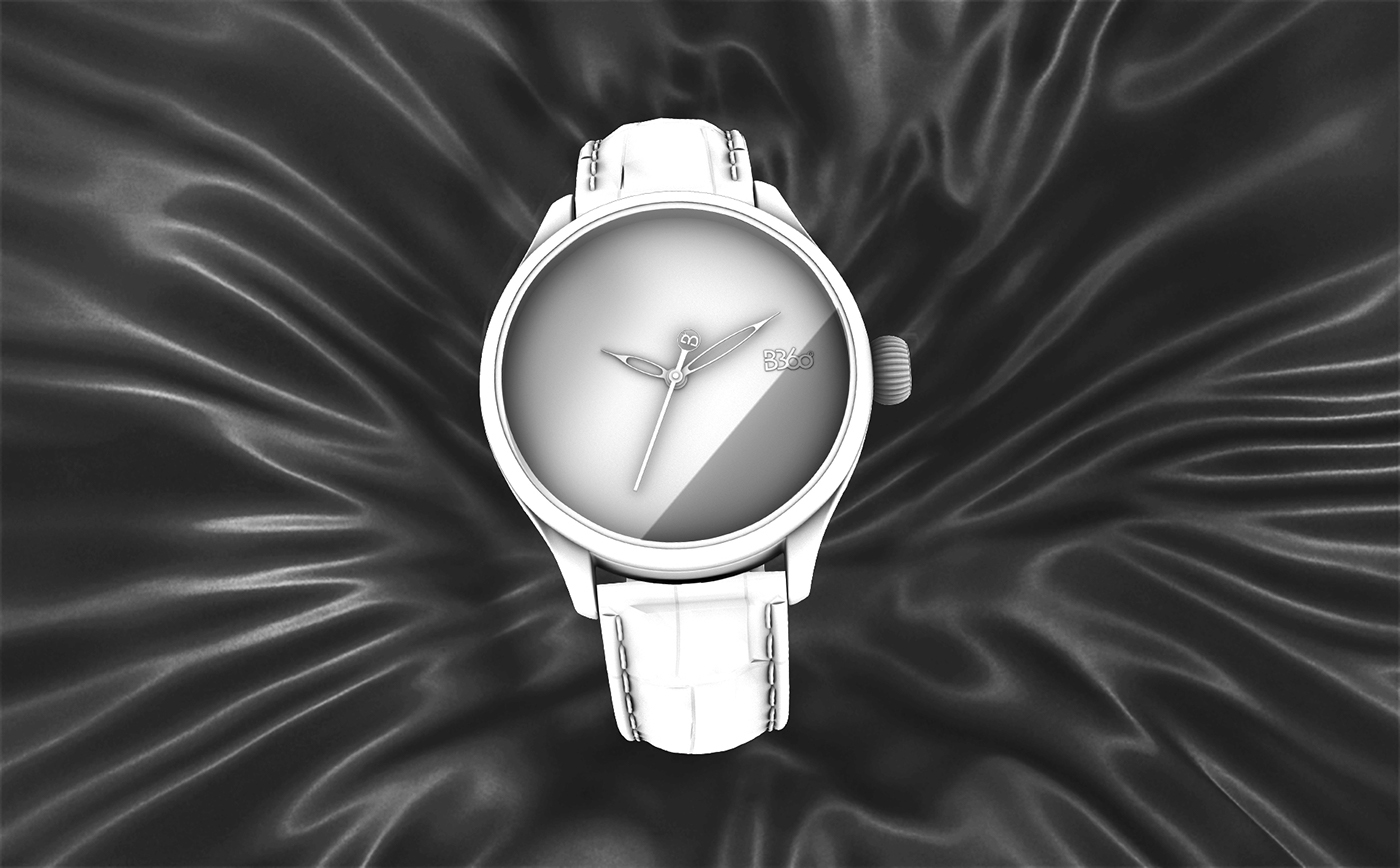 3D realistic watch ساعة ثري-دي ثريدي   Maya XSI softimage 3dmax