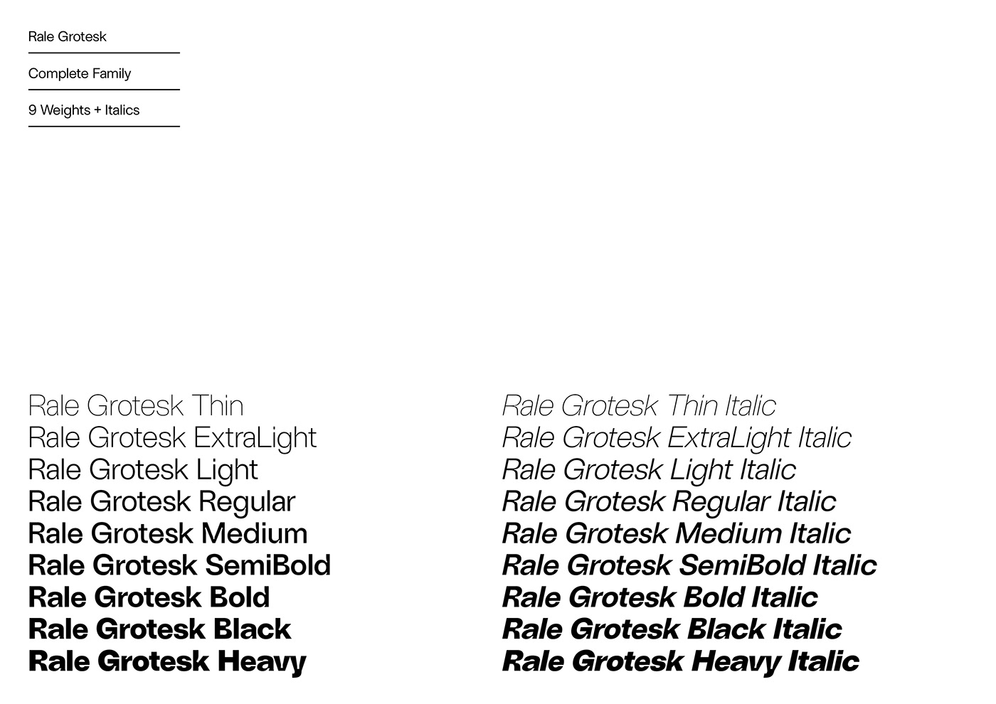 font minimal modern swiss Typeface typography  