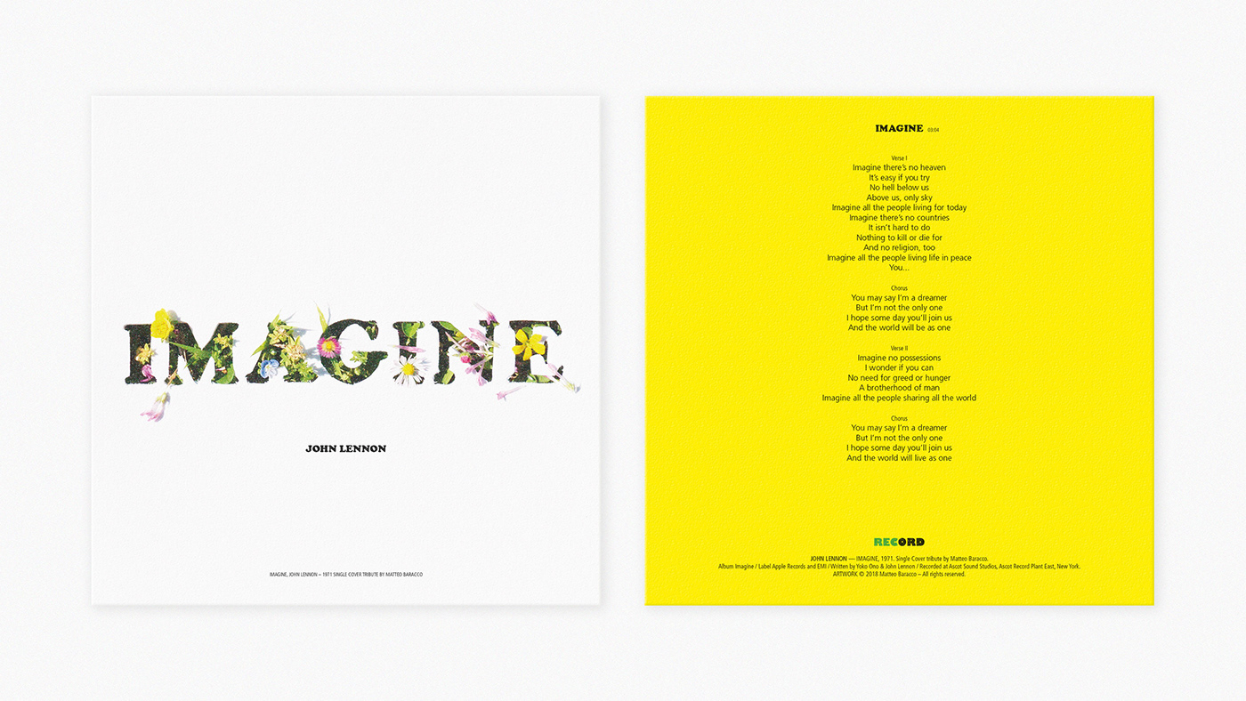 music art design Packaging cover artwork graphic book Booklet lettering
