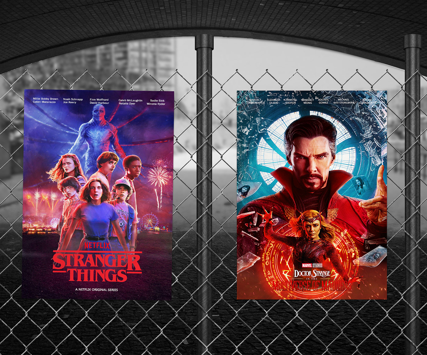 Film   graphic design  movie movie poster Netflix poster Poster Design posters series