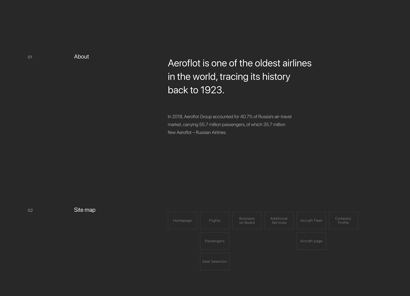 airline aeroflot Russia Web redesign flight ticket Travel UI/UX