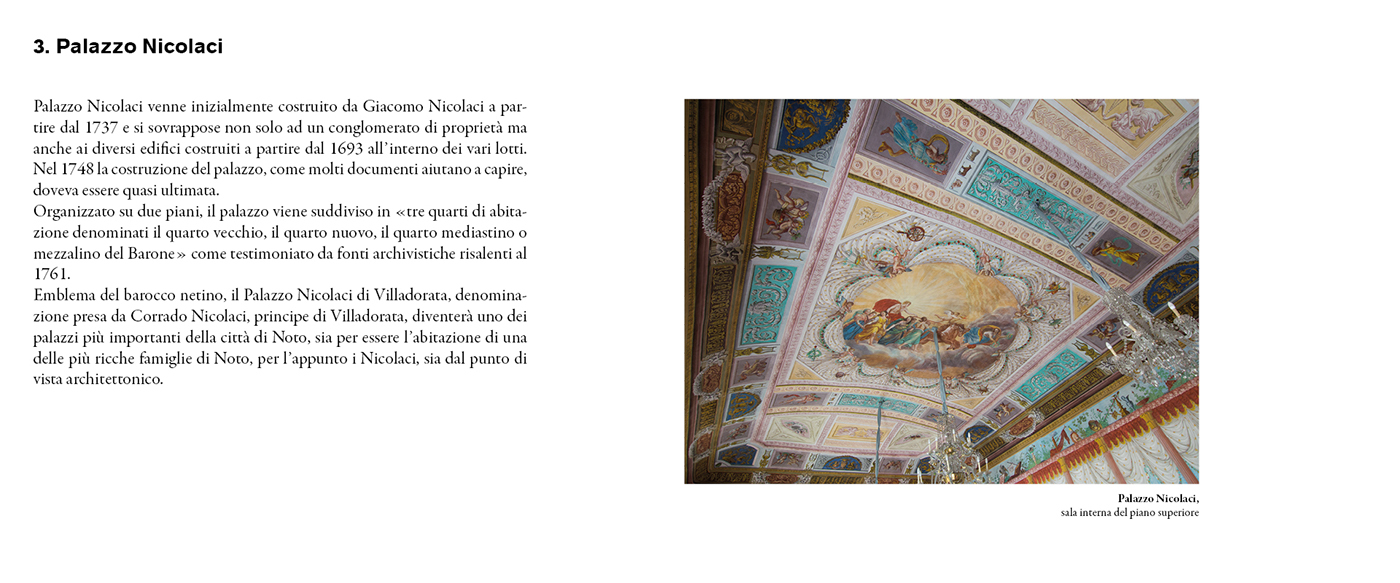 biblioteca comunale noto visual identity identità visiva graphic design Barocco library books Accademia Belle Arti