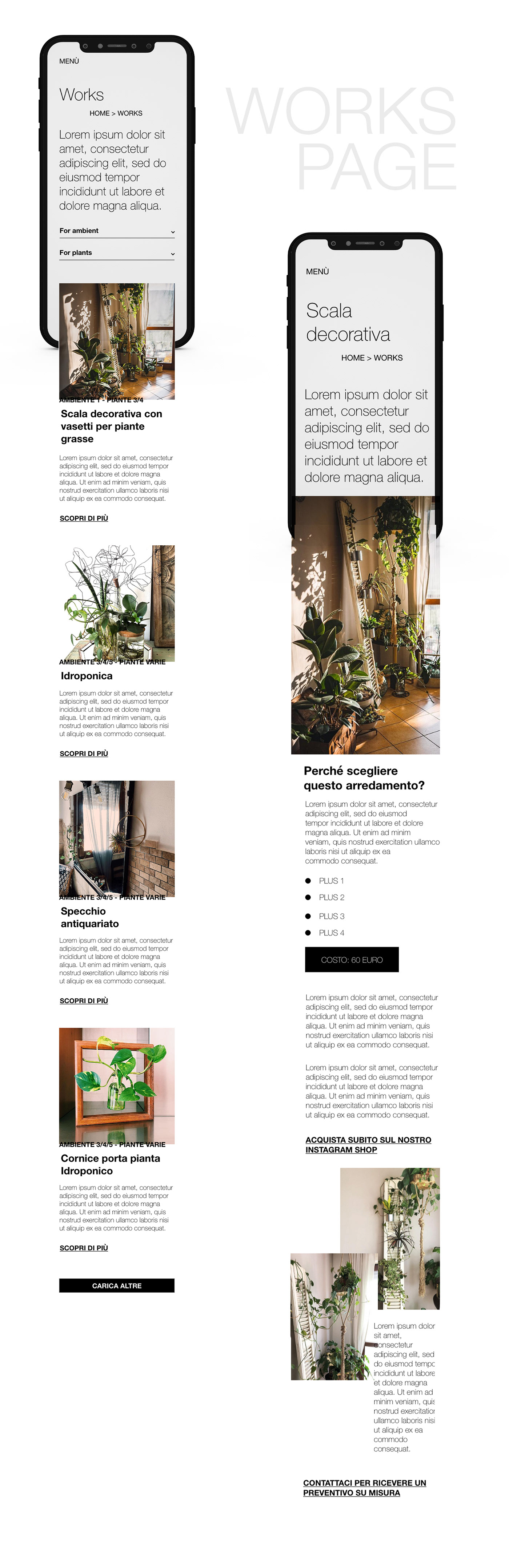 Creative page for present works..filter for plants and ambience.

