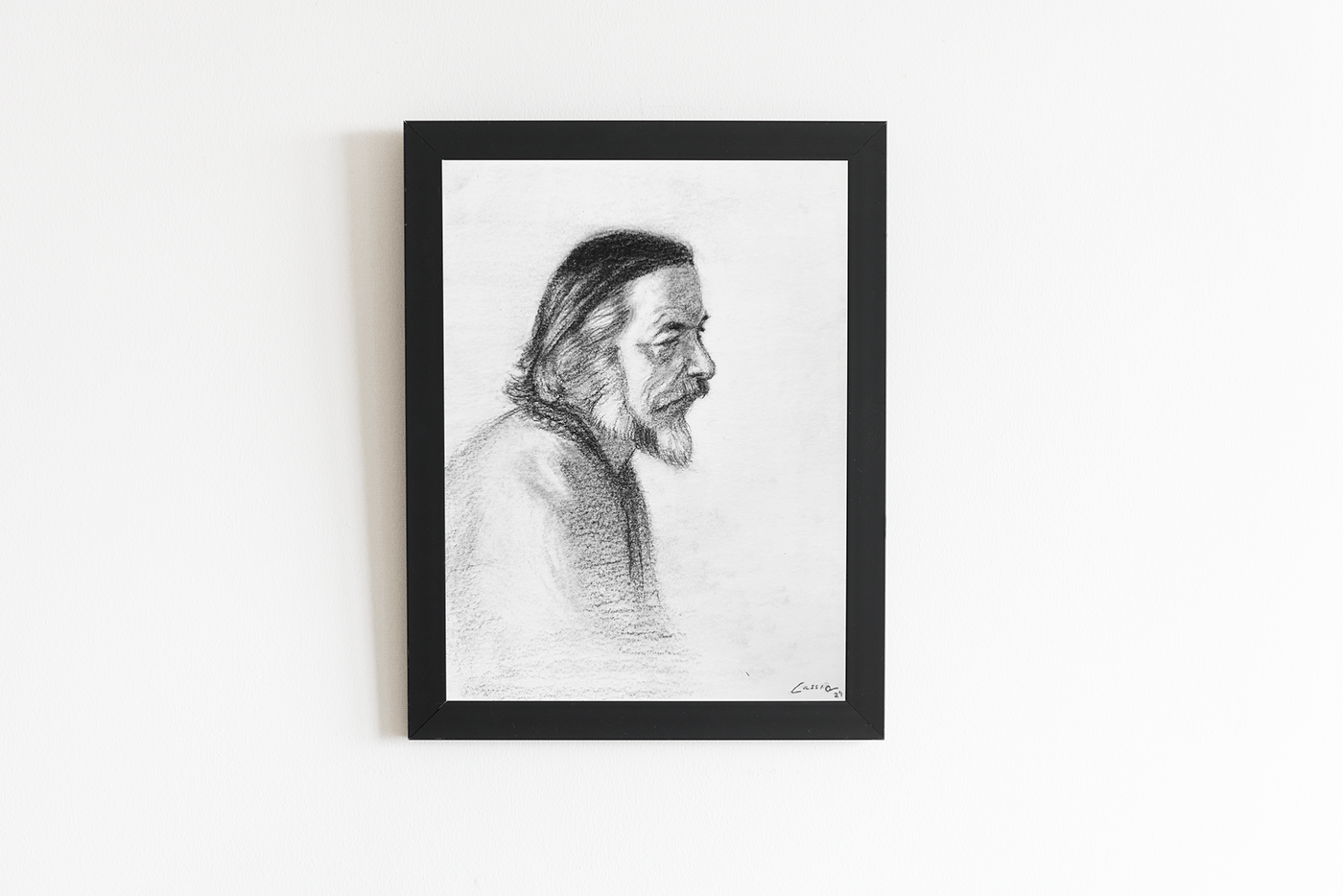 philosophy  pencil portrait graphite print meditation alanwatts spirituality