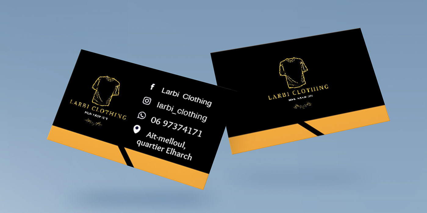 carte visite design design business card morocco carte visite