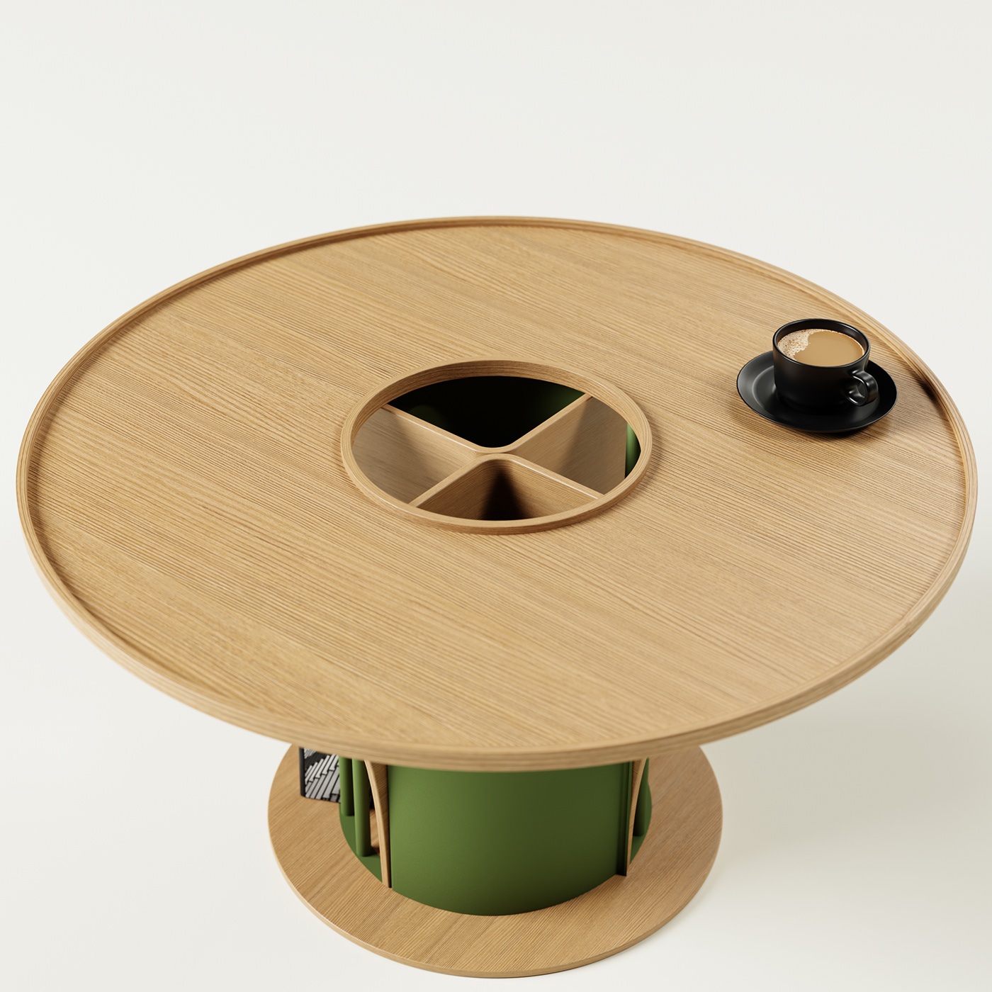 blender book holder coffe table furniture interior design  metal product design  wood