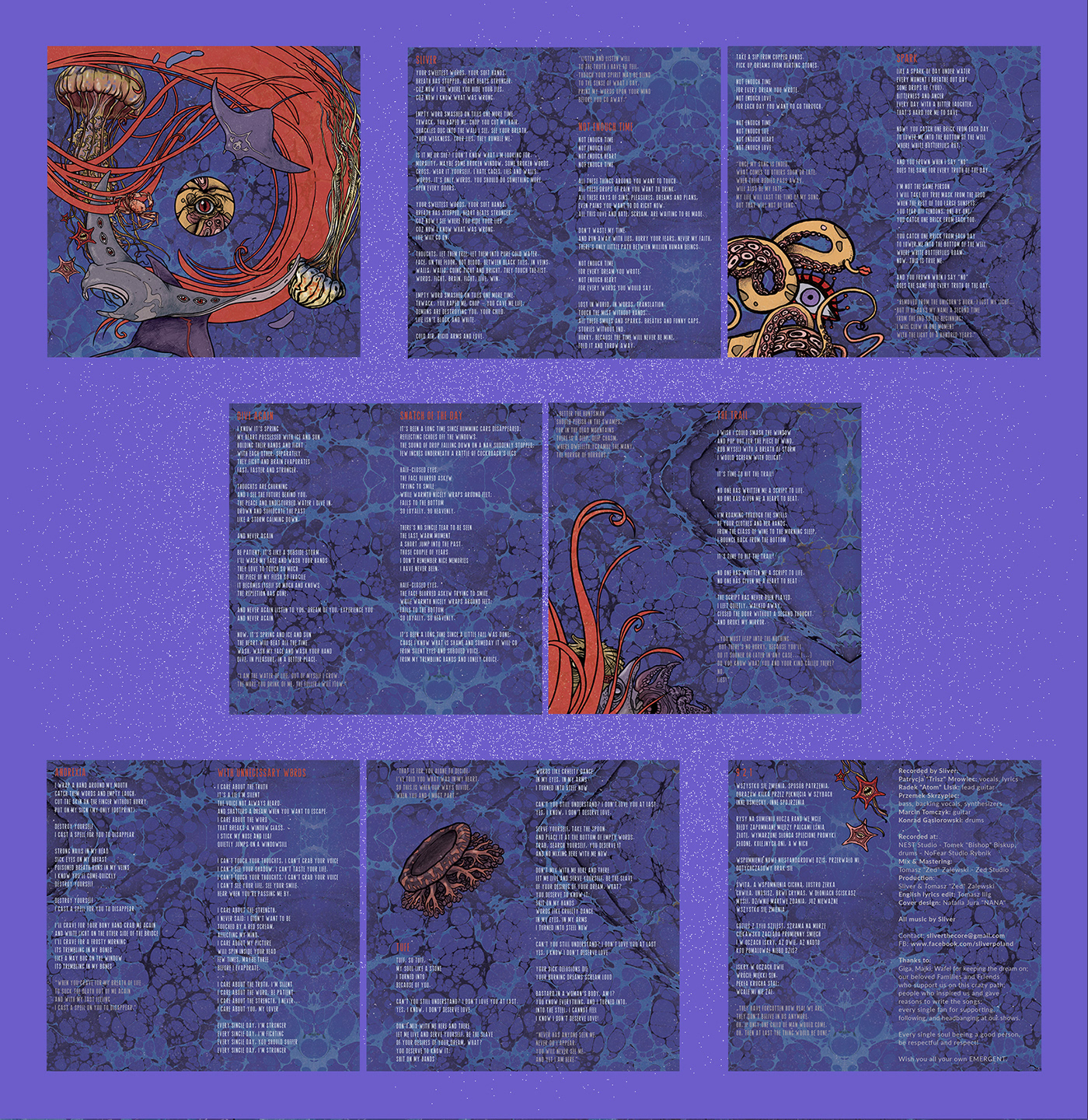 Album cd cover coverdesign fantasy ILLUSTRATION  metal music rock sea