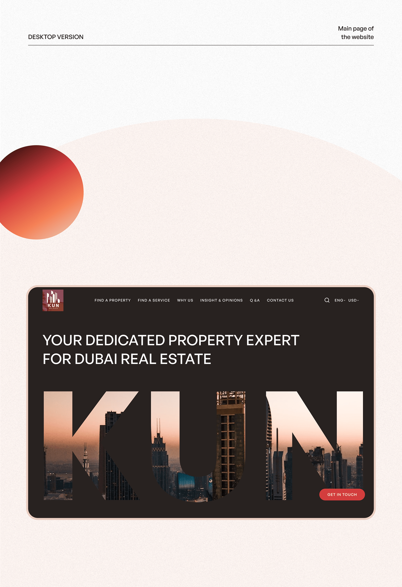 apartments dubai Dubai Real Estate landing page real estate Real estate agency UI/UX Web Design  Website Website Design