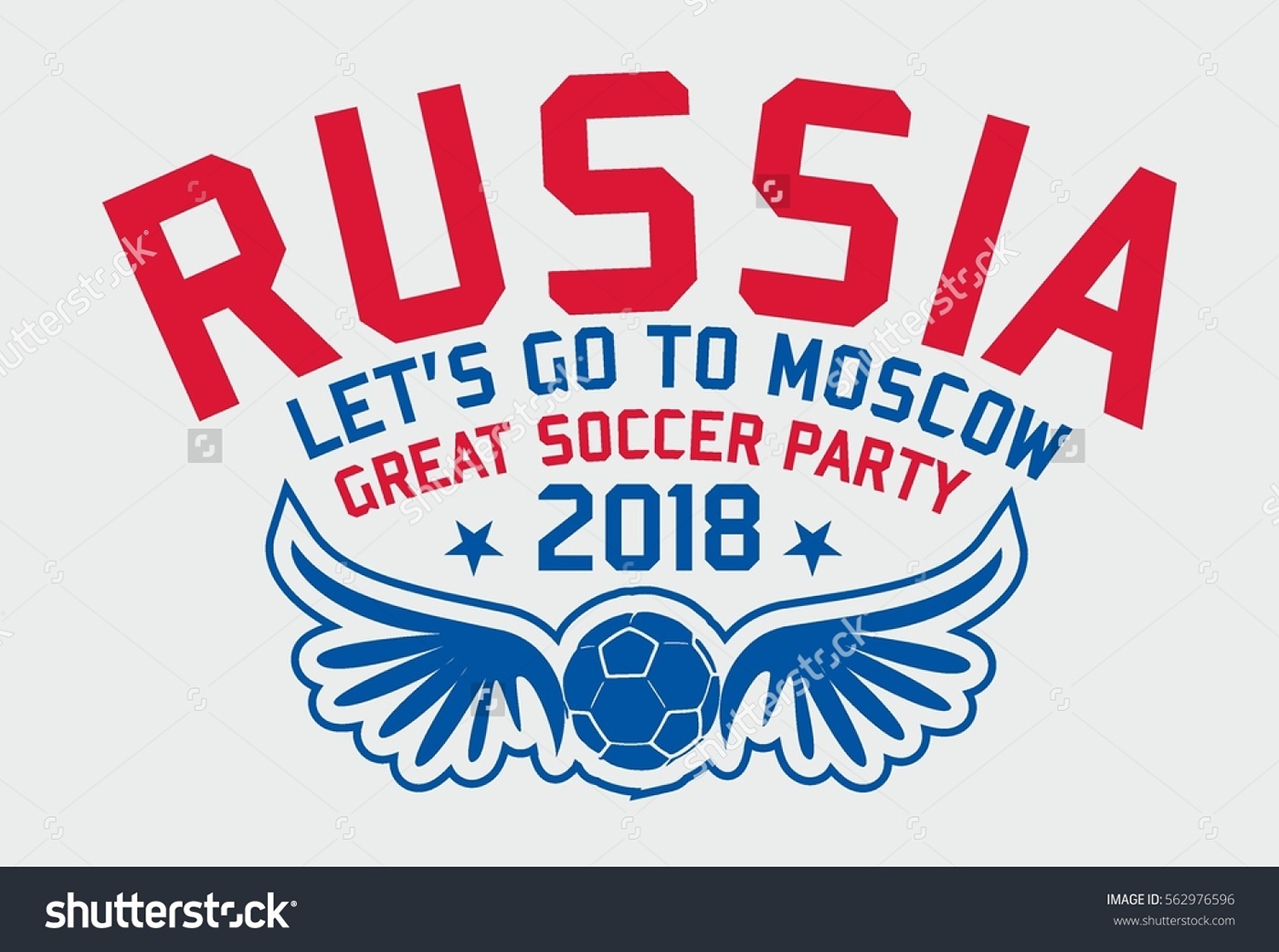 Russia soccer football wc wc2018 vector graphic Moscow ball Shutterstock