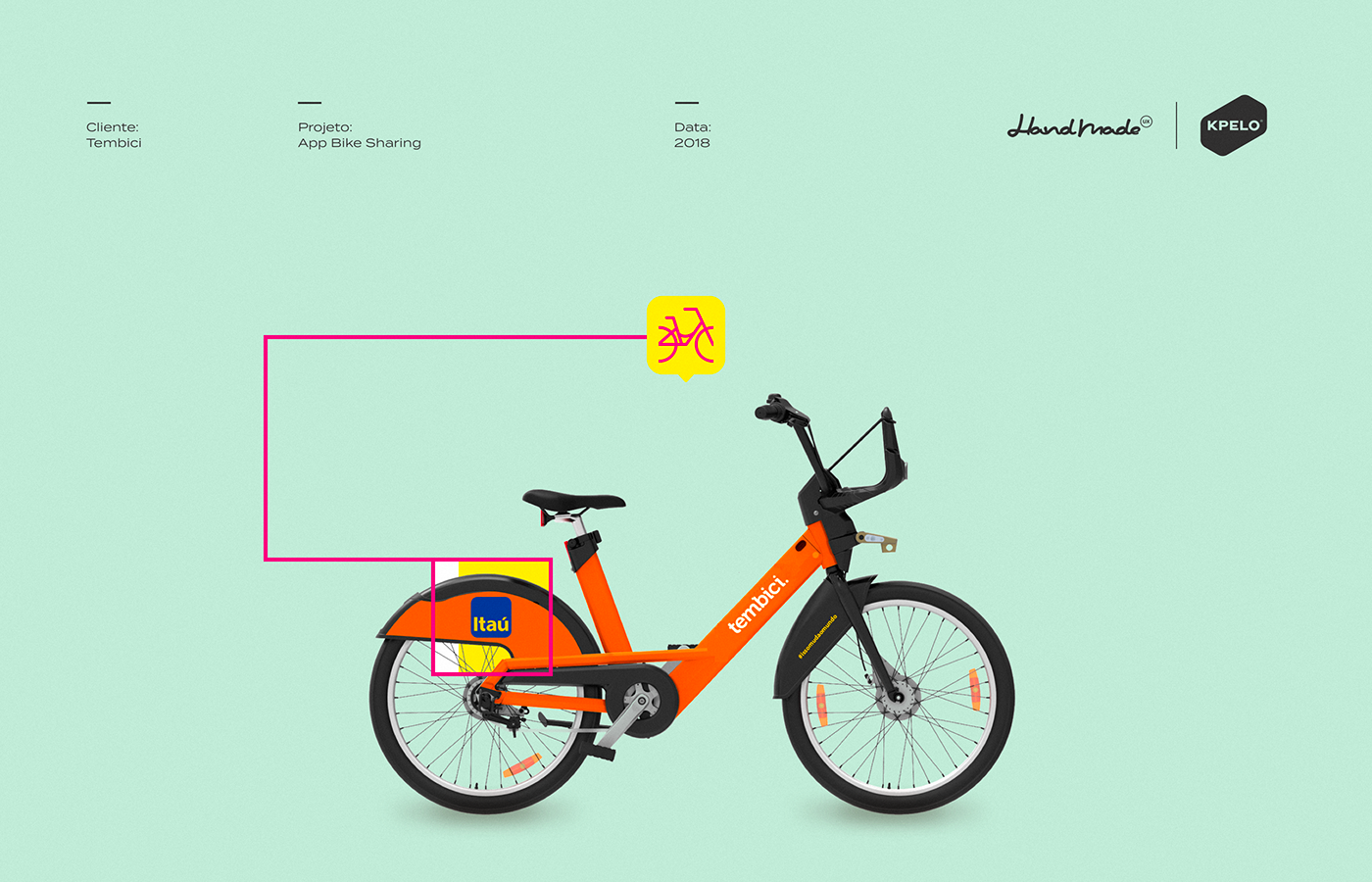 bike sharing Itaú tembici bike itau app ui design Bike map