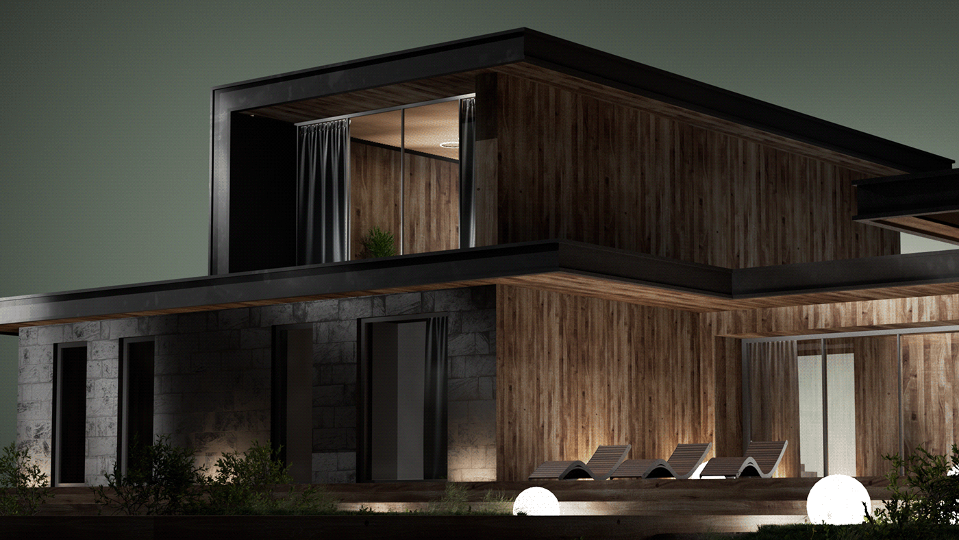 exterior design HOUSE DESIGN home design architecture visualization archviz exterior 3d animation animation  3D