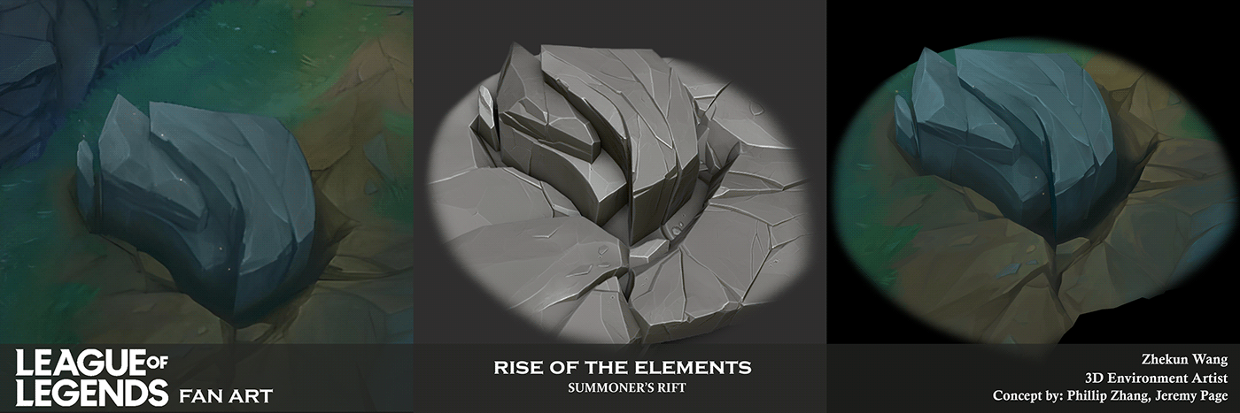 Zbrush Substance Painter 3D Coat 3D environment stylised league of legends RIOT GAMES riot Game Art stylisedart