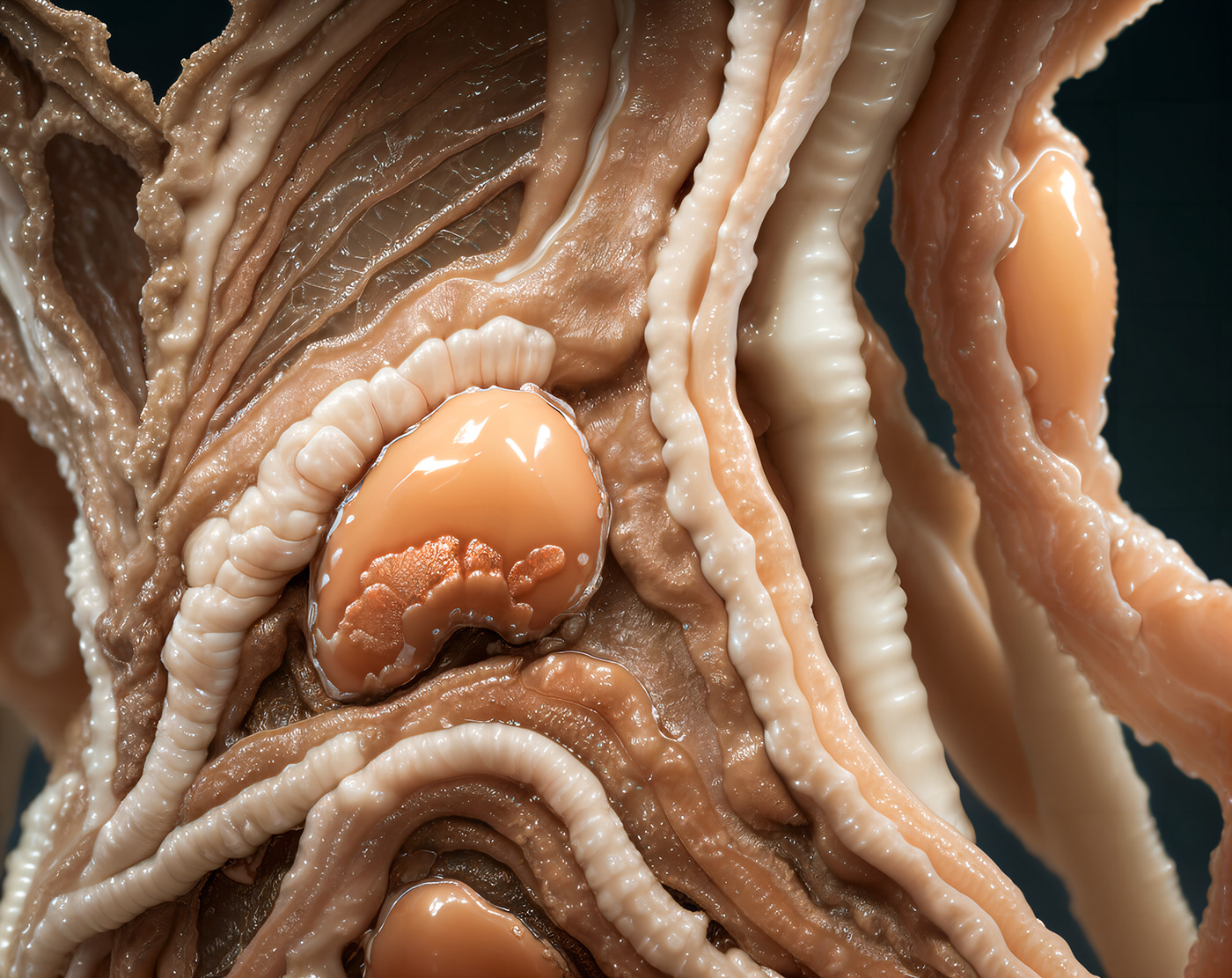 science Technology invertebrate 3D organic CGI digitalart art microscopic ai