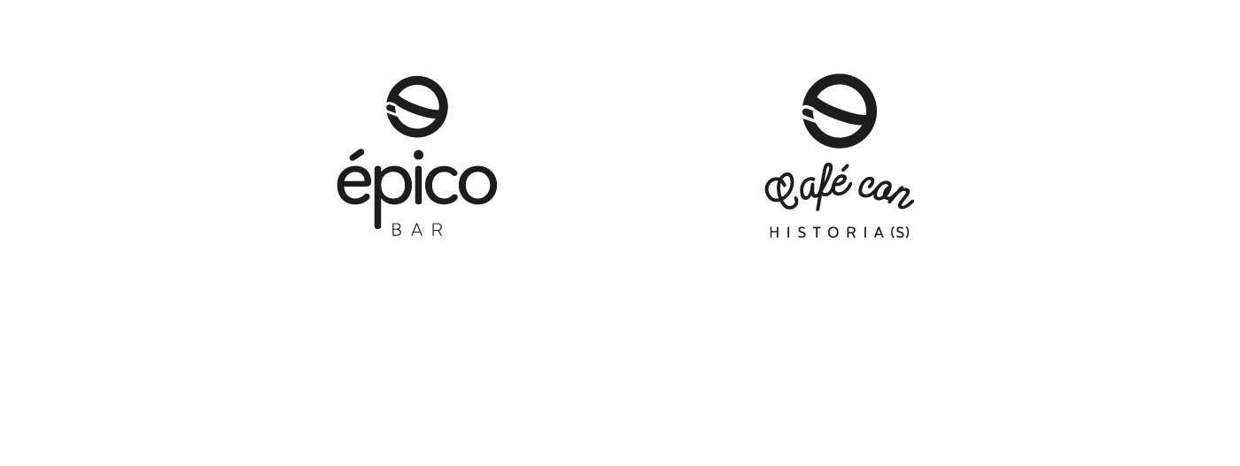 bar branding  cafe Coffee gag logo simple symbol tipographic