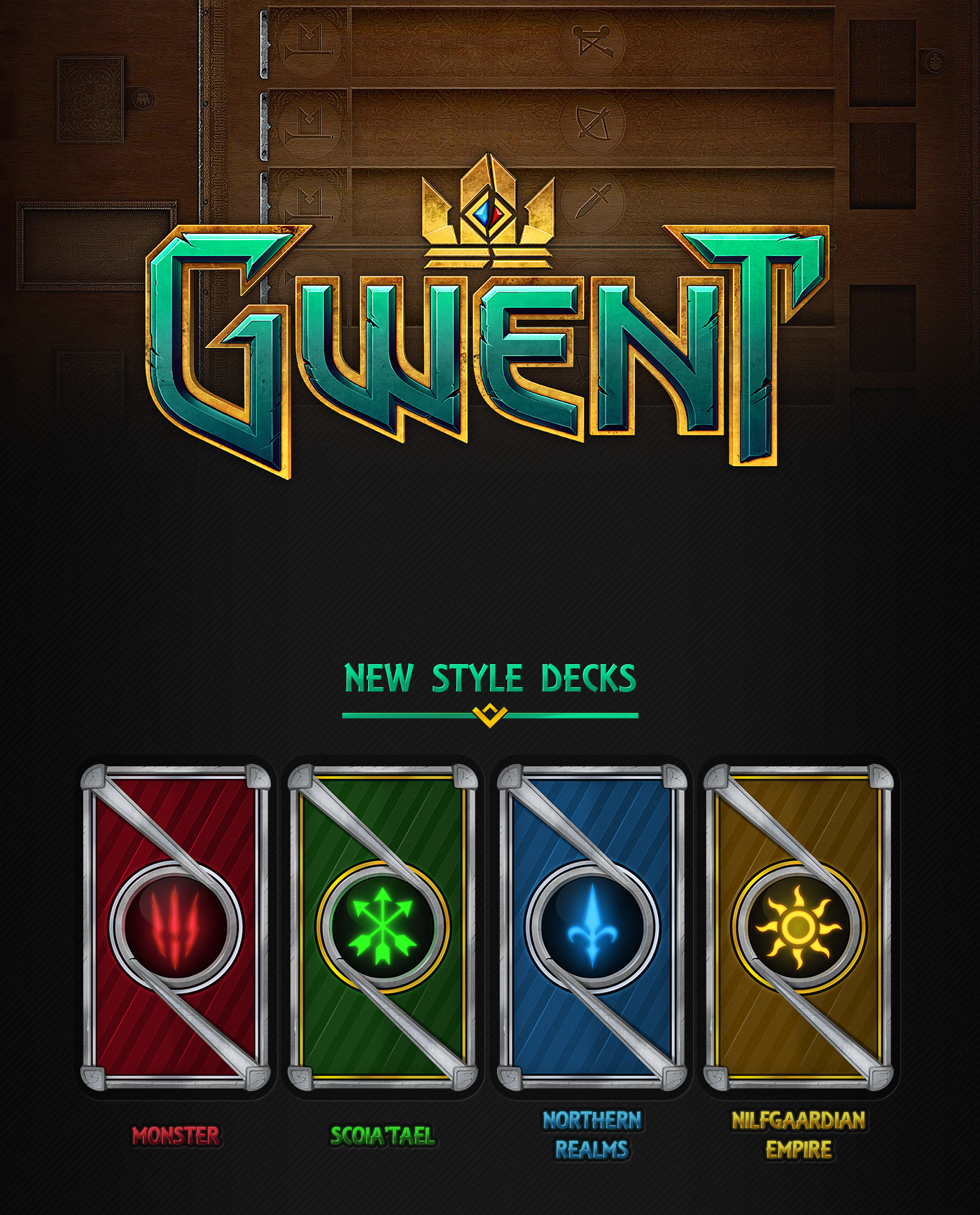 Gwent play cards Gwent Cards Northern Realms monsters Scoi'tael