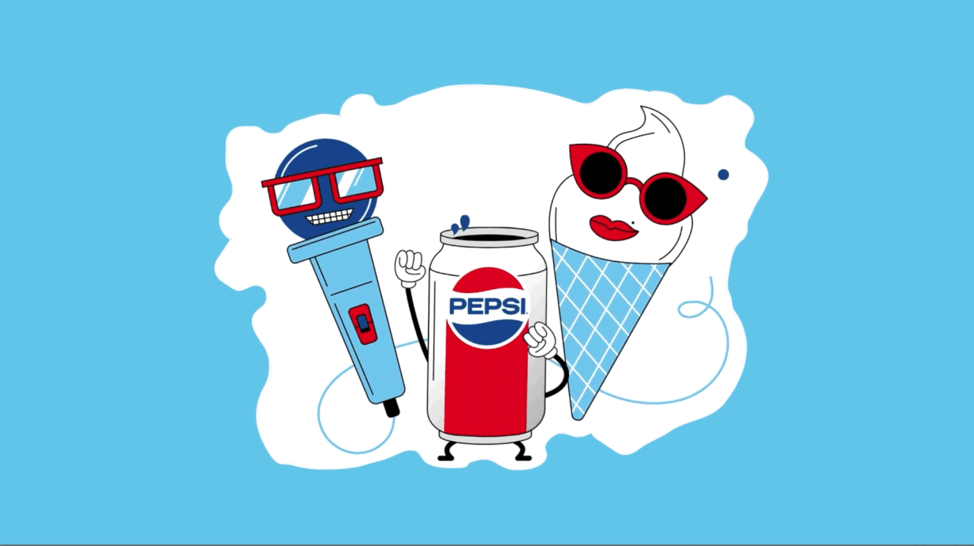 #90s #Generations #illustration #old #Pepsi #retro #sticker #stickers  #Summer #Ukraine