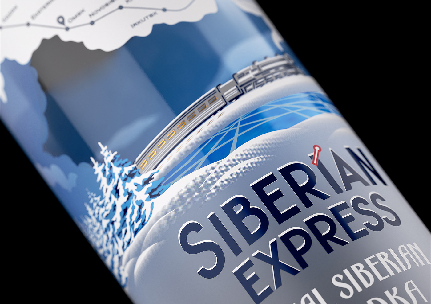 ASG express Siberia siberian Vodka АСГ водка сибирский Сибирь экспресс