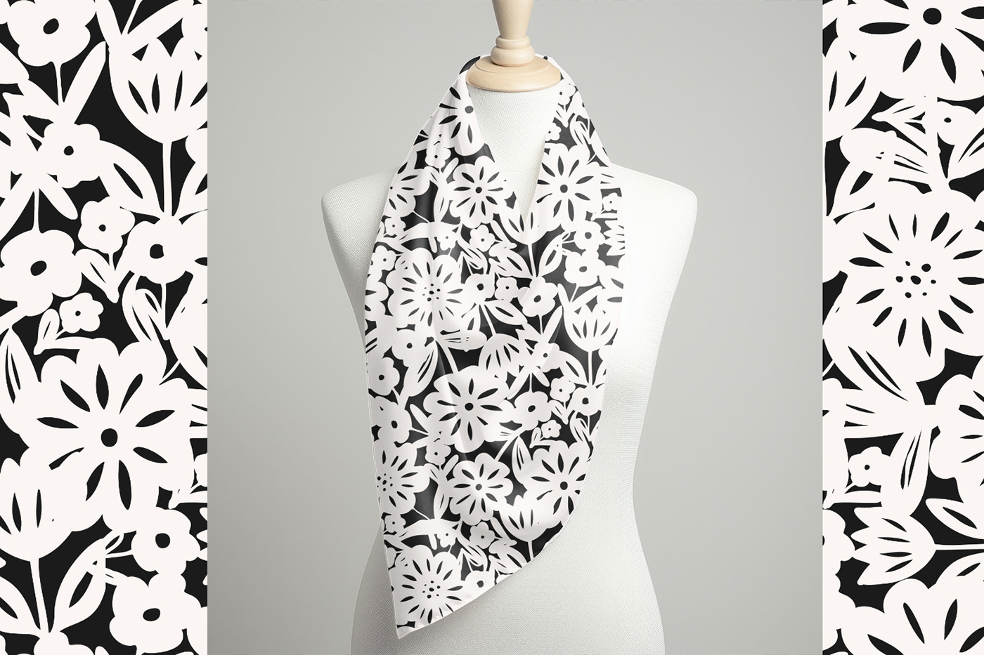 vector Graphic Designer pattern print wallpaper background seamless floral Flowers botanical