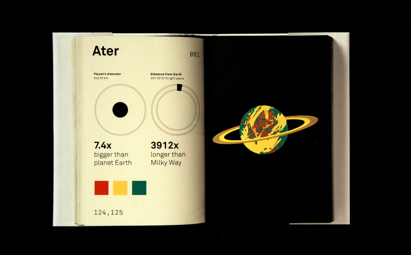 planet Space  book design stars atlas generative design science fiction astronomy universe ILLUSTRATION 