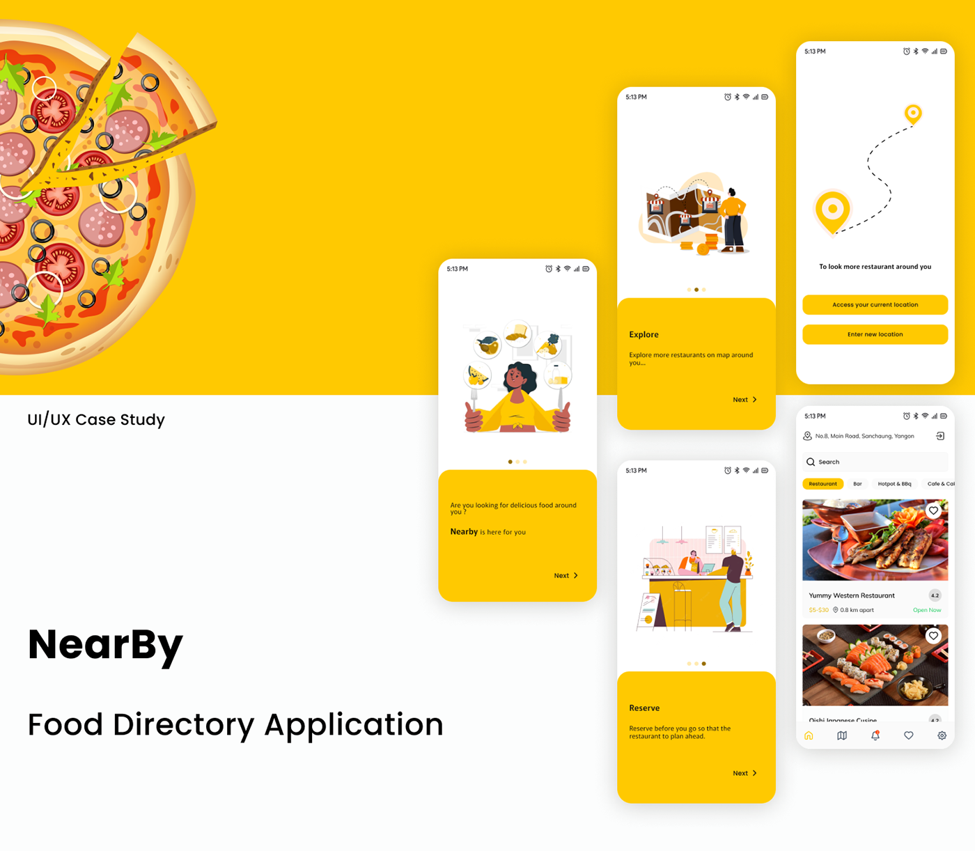 Food  Food app design food application iOS App Mobile app mobile ui/ux restaurant Restaurant app UI ux
