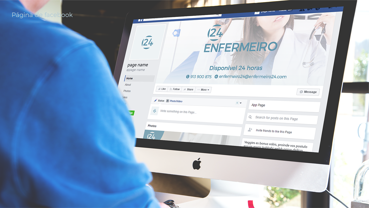 enfermeiro Vrare Rare branding  Portugal comunicação social media design brand rare 360