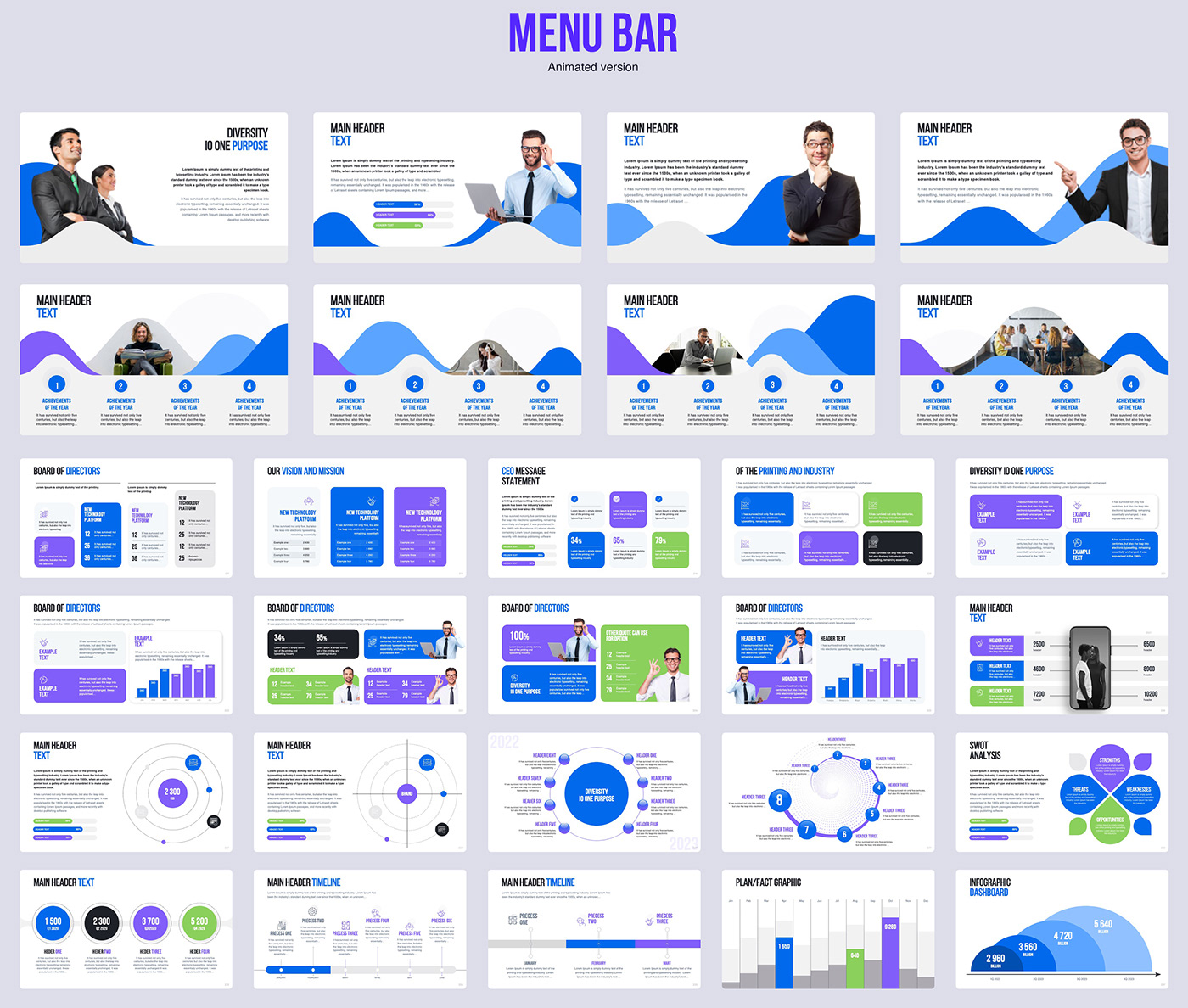 business deck infografia infographic Powerpoint presentation template Google Slides Keynote pitch deck