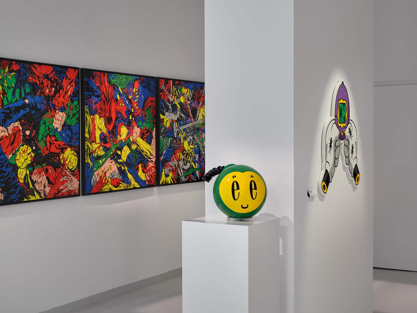 Exhibition  gallery sculpture painting   Pop Art colorful artwork Painting art acrylic painting fine art