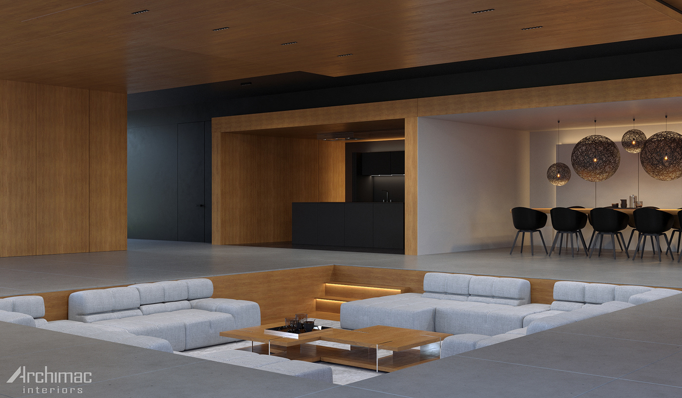 appartment architecture contemporary house indoor Interior interior design  minimal modern simple