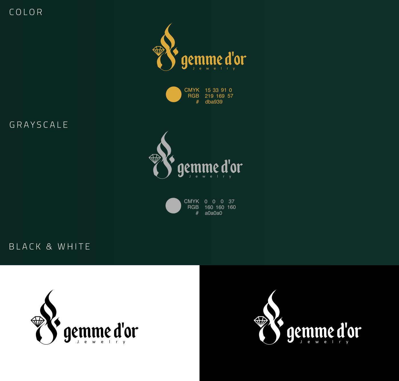 jewelry logo shope bages diamond  branding  concept woman gifts married