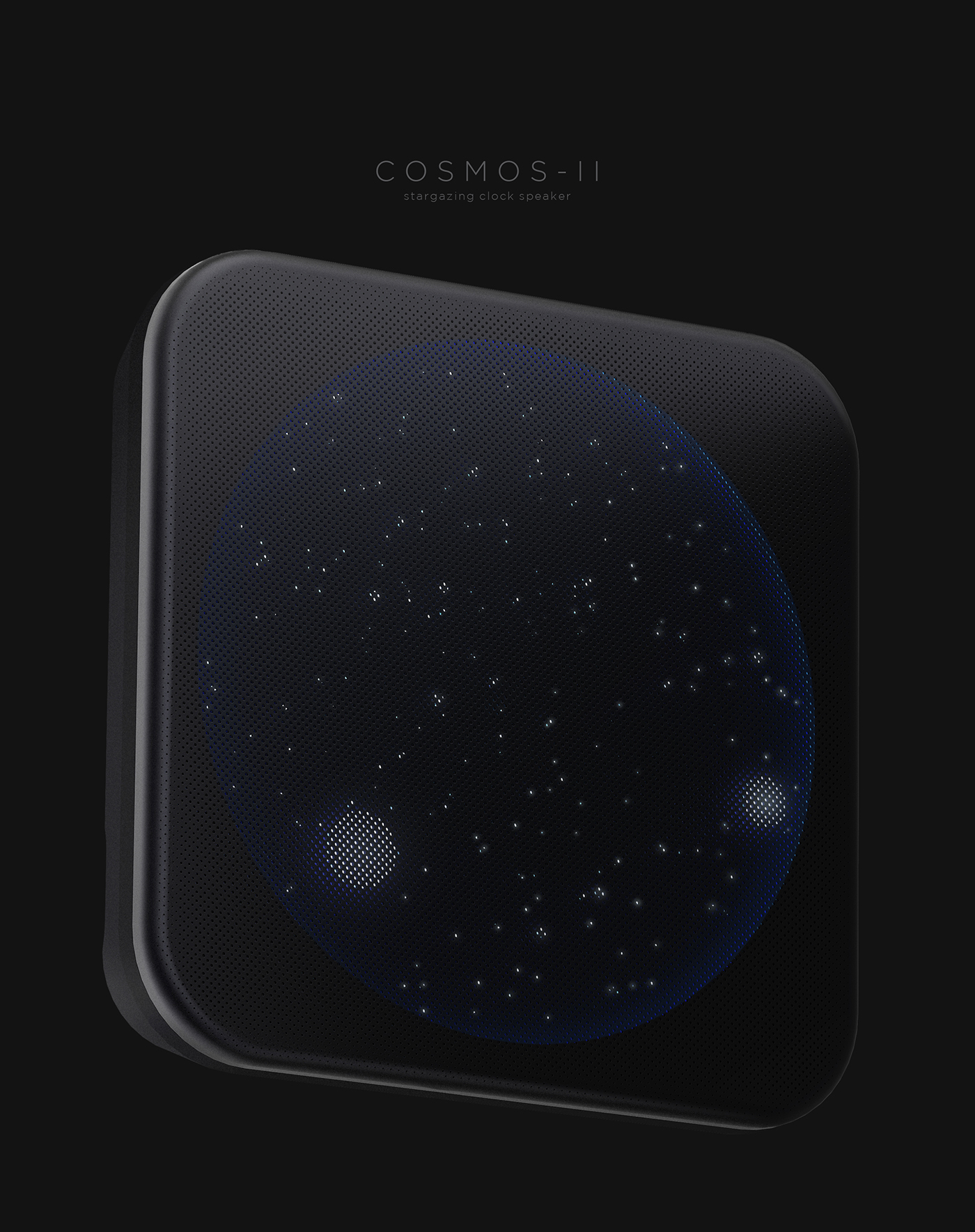 speaker constellation stars clock Kickstarter UI/UX Smart