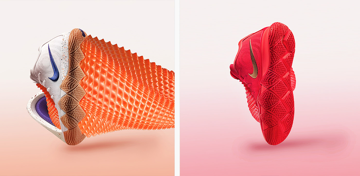 visual Advertising  product digitalart setdesign color Nike