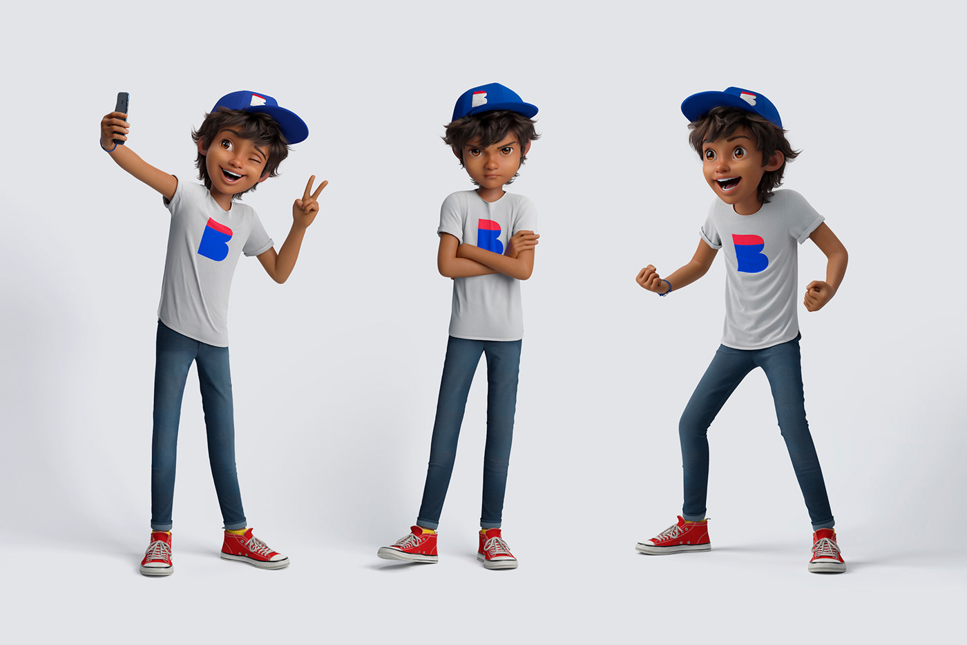 3D animation  branding  casasbahia CGI Character characterdesign Mascot Miagui motion