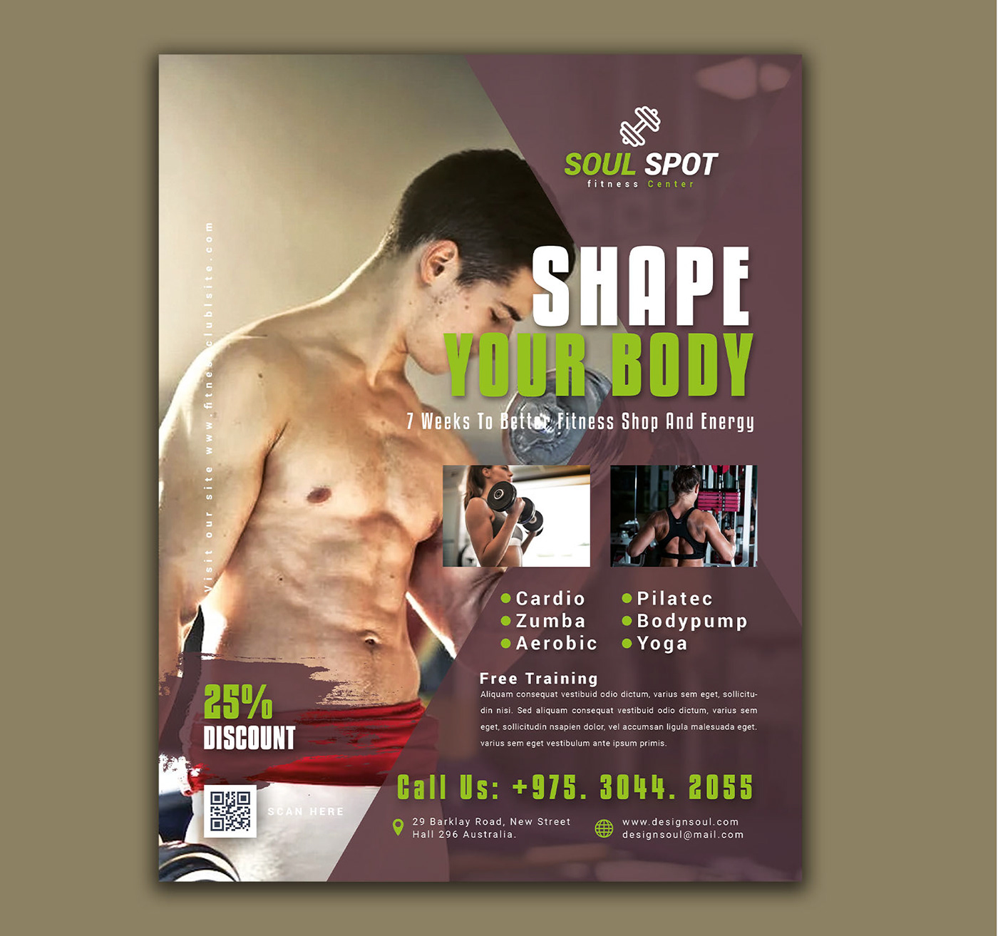 gym banner bodybuilder healthy fitness fitness banner BodyBuilding Fitness Gym sport Promotion shape your body