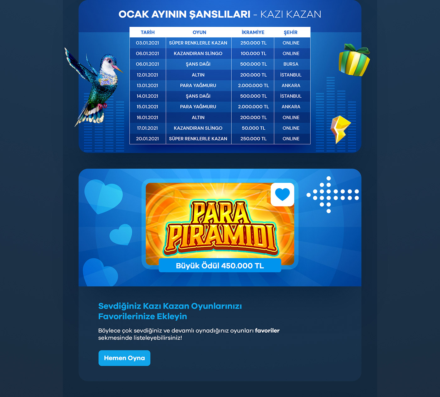 3D app digital game Lottery online UI/UX Web