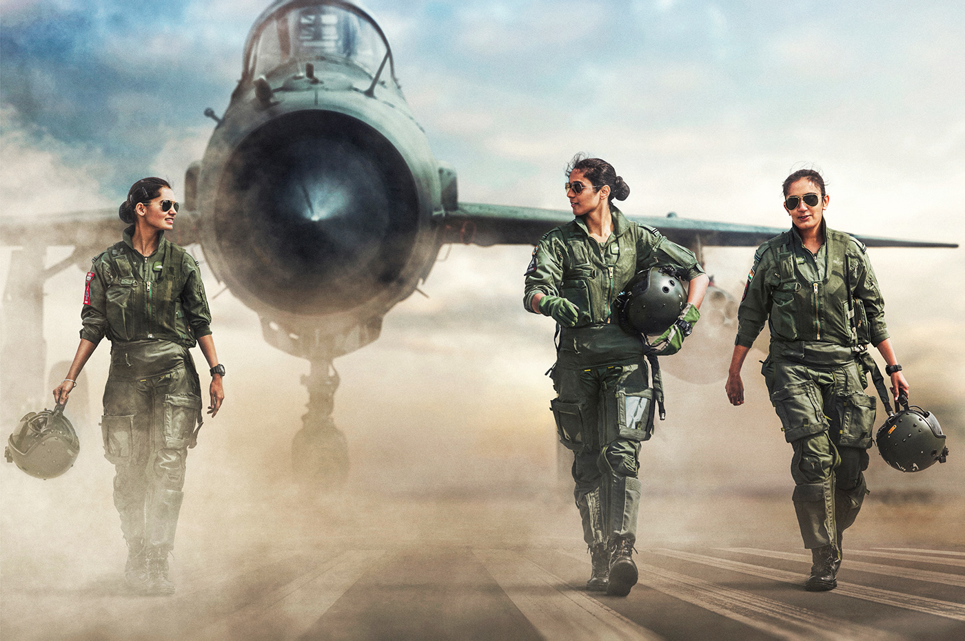 India’s First three women fighter pilots. 