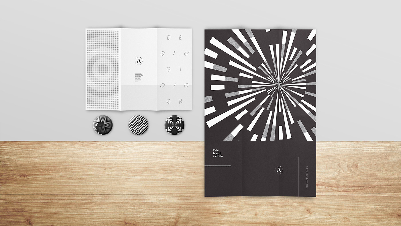 apofenia studio connect the dots black and white graphic system apophenia circle Poster Design word search stencil bauhaus inspired ulm inspired monochrome clarity geometry joseph muller brockman mind games
