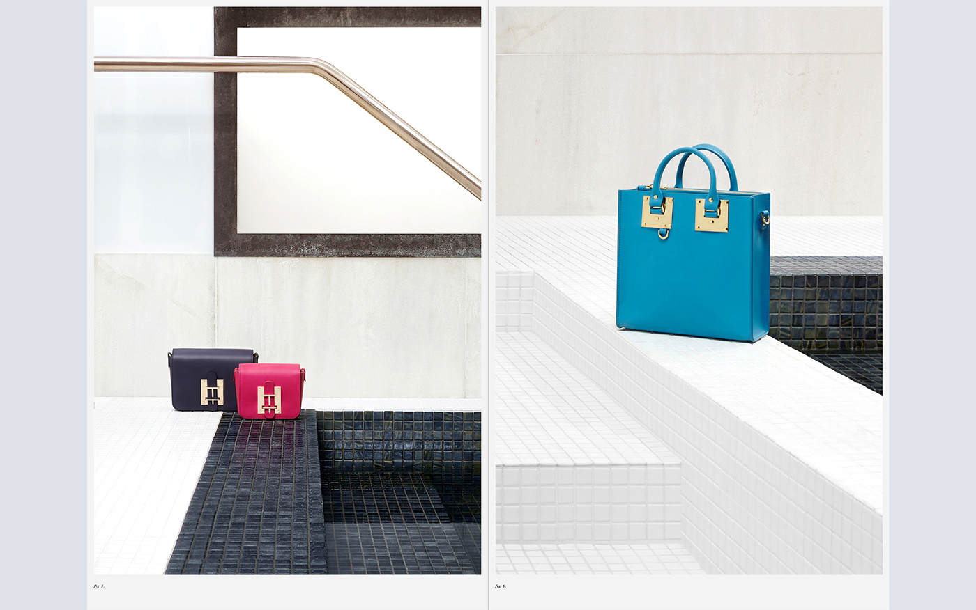 sophie hulme Handbag Design fashion website pastel pastel colours Responsive Design e-commerce magento wordpress