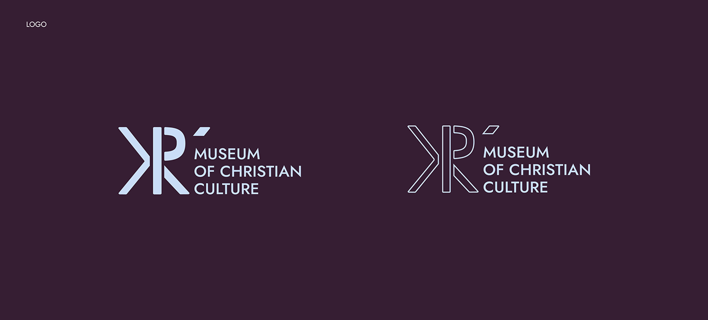 brand identity museum museum branding Logo Design Christian Art Christian rebranding