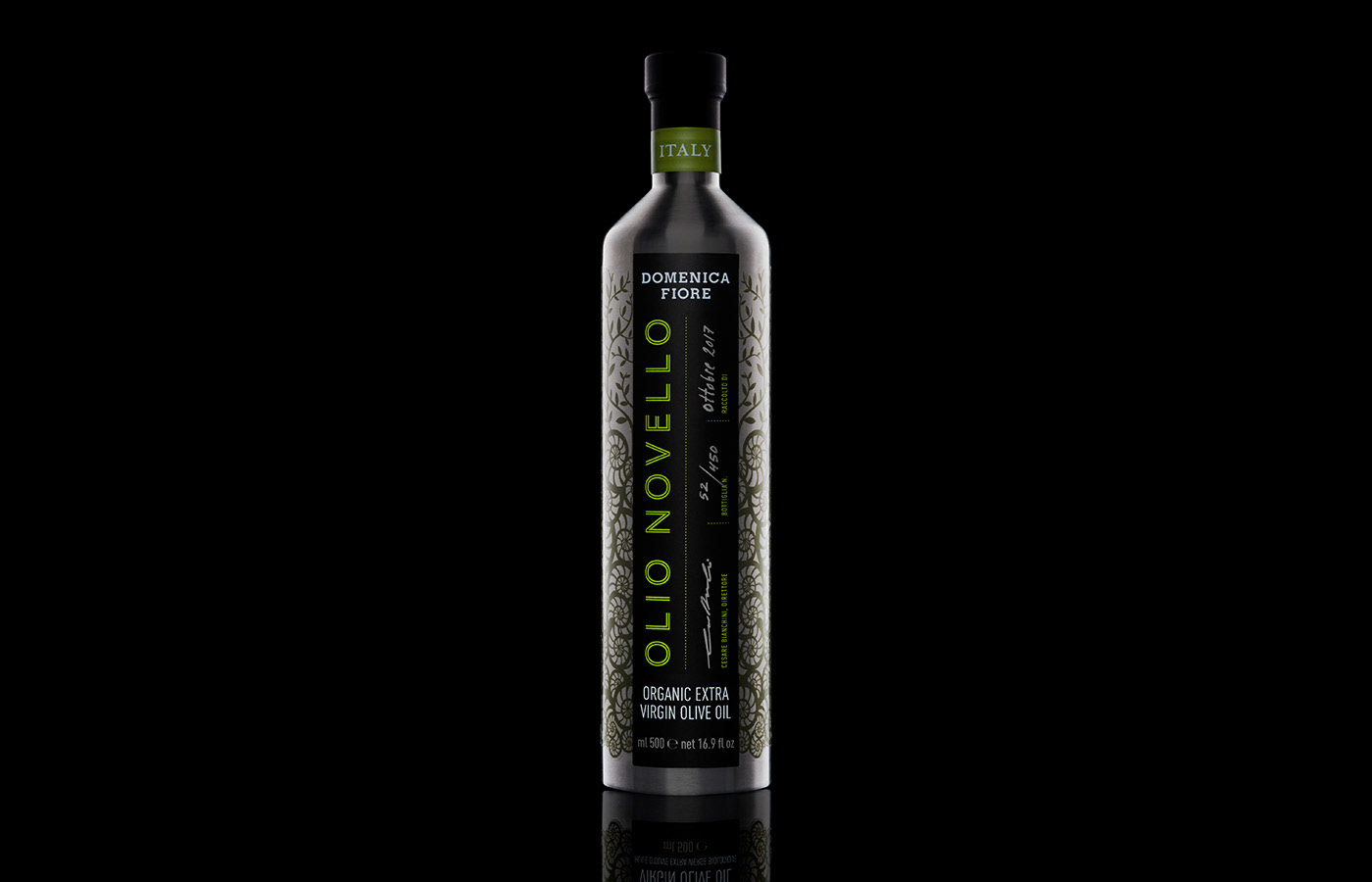 olive oil evoo Italy vancouver design package Packaging Stainless steel