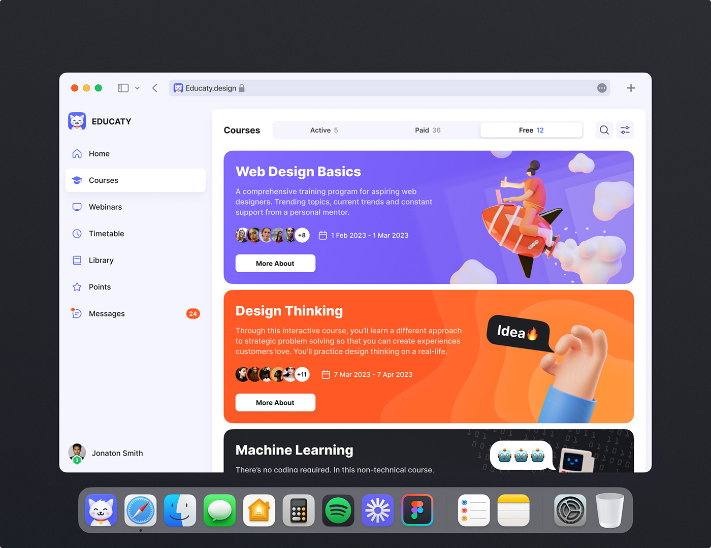 Brand Design dashboard desktop app Education Figma landing page Logo Design Minimalism Mobile app UI/UX