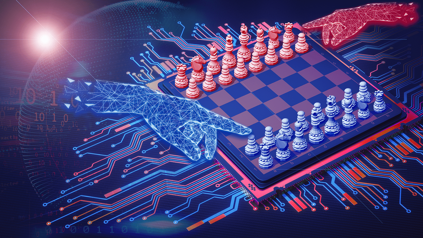 Cyber Chess on Behance