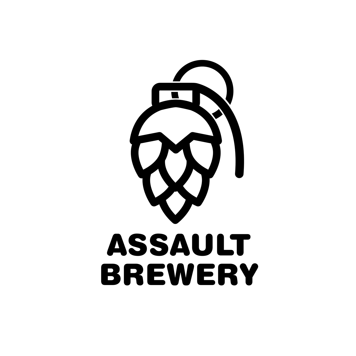 logo brewery design creative