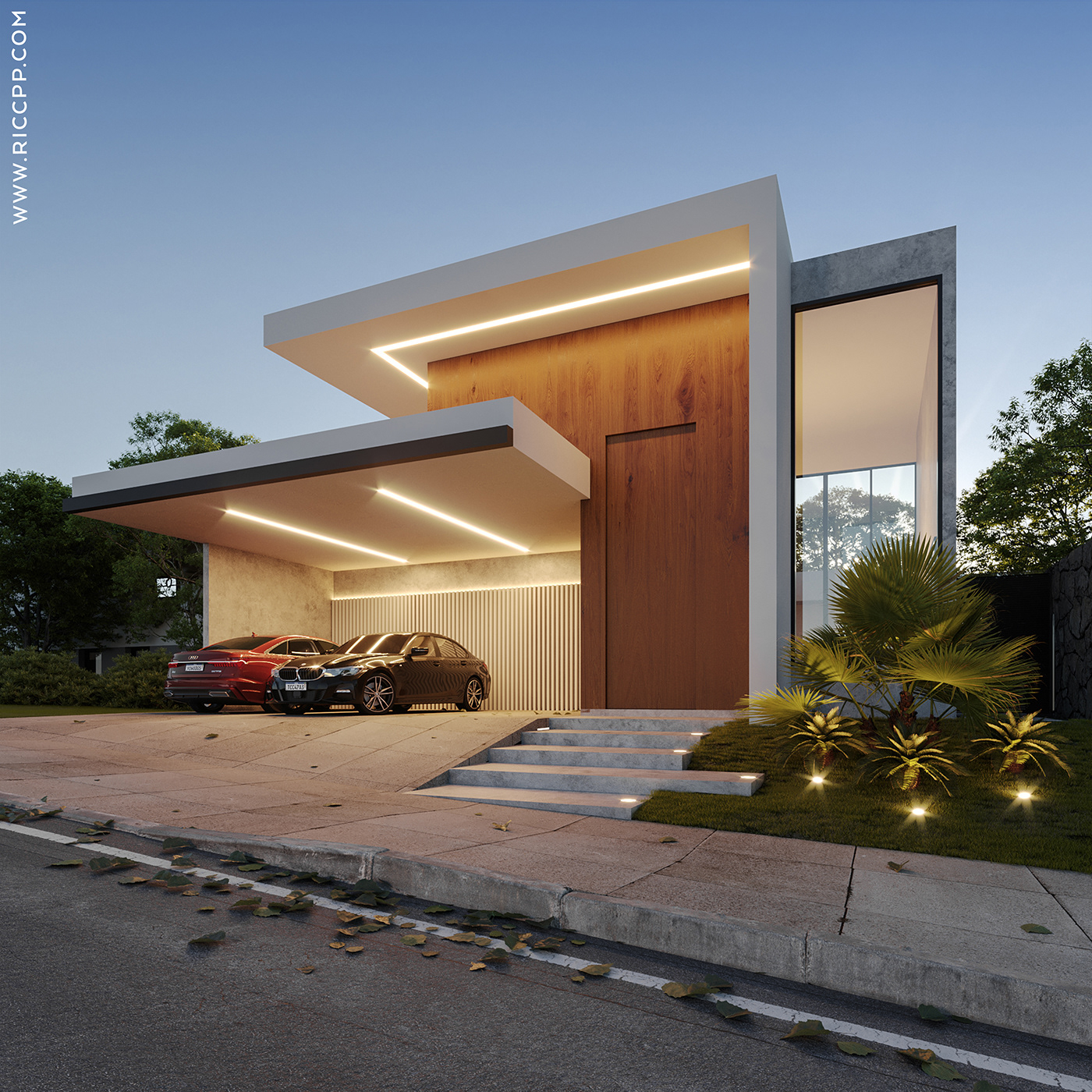 architecture casa exterior fachadas house luxo luxury Villa visualization