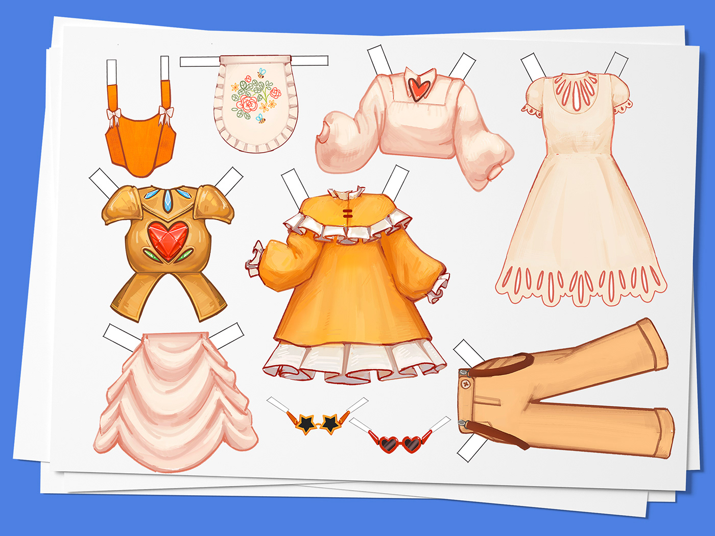 kidlit Character design  Picture book children illustration ILLUSTRATION  book illustration dress up game children’s book