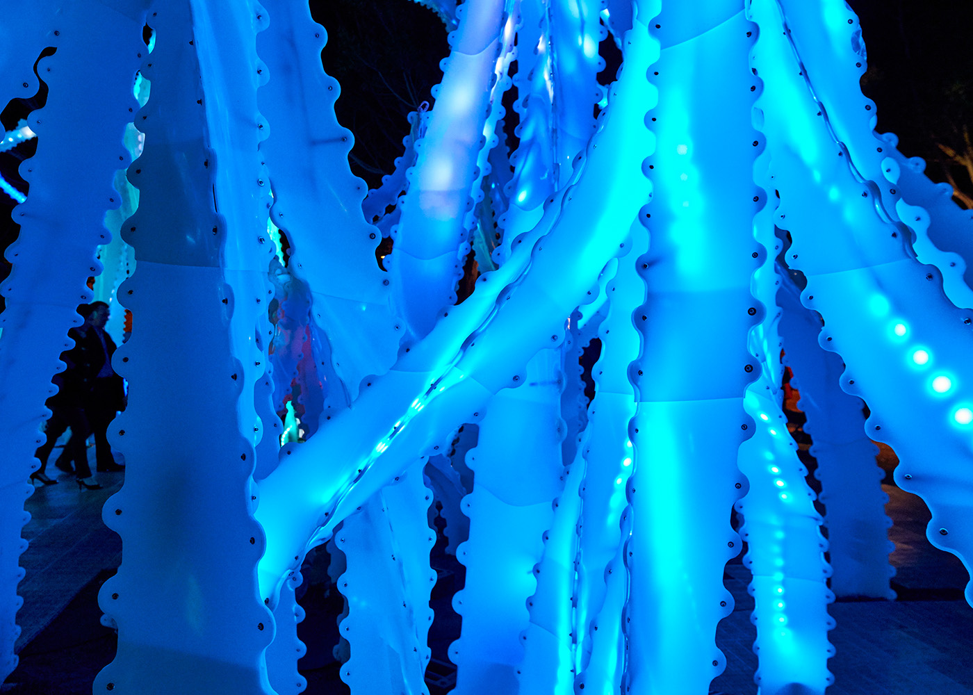 lighting installation interactive art digital fabrication